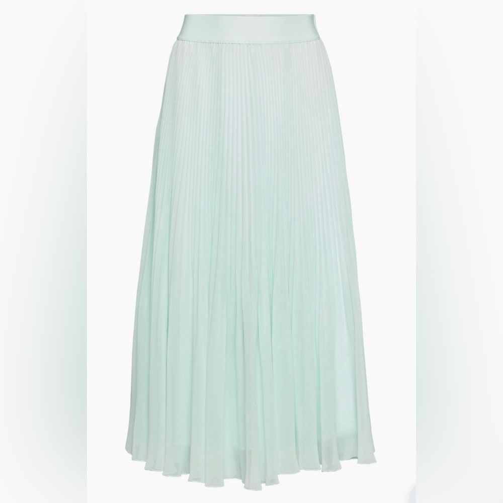 Aritzia Cool Iced Mint New Twirl Pleated Skirt